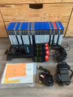 PlayStation 2 Silm set - 33 games, Buzz & memory card, Spelcomputers en Games, Spelcomputers | Sony PlayStation 2, Zwart, Met games