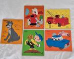 5 Playskool oude vintage houten legpuzzels., Ophalen of Verzenden