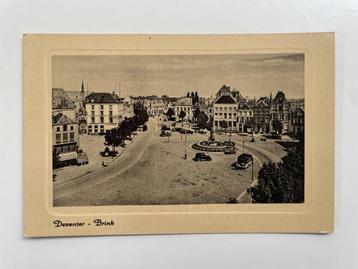 D803 Oude ansichtkaart Deventer : Brink beschikbaar voor biedingen