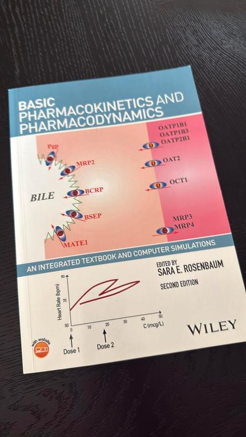 Basic pharmacokinetics and pharmacodynamics, Boeken, Studieboeken en Cursussen, Zo goed als nieuw, WO, Beta, Ophalen of Verzenden