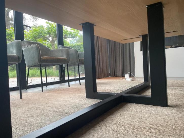 Stalen eettafel onderstel 'Louise' van Table du Sud, Huis en Inrichting, Tafels | Eettafels, Nieuw, 50 tot 100 cm, 200 cm of meer
