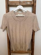 Plein Publique trui korte mouw Merinowol maat S, Kleding | Dames, Beige, Nieuw, Plein Publique, Ophalen of Verzenden