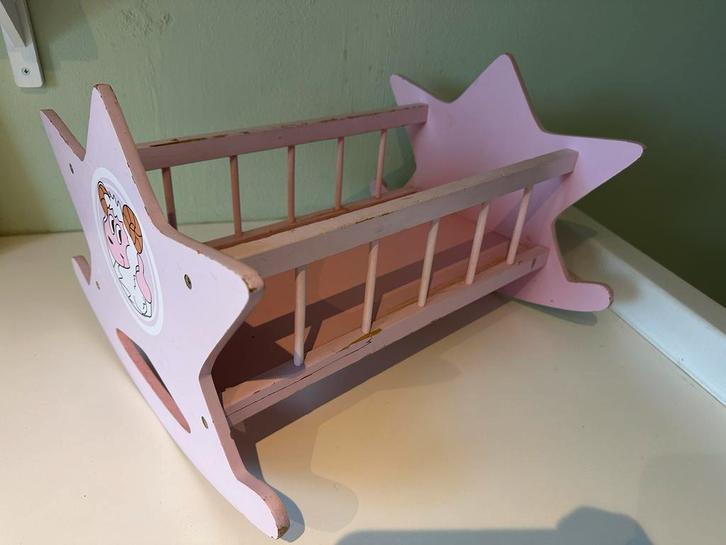Schattig Poppenbedje in Stervorm, Kinderen en Baby's, Speelgoed | Poppen, Gebruikt, Babypop, Ophalen