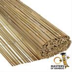 Gespleten bamboemat, bamboematten, tuinafscheiding, hekwerk, Overige materialen, Nieuw, Ophalen of Verzenden, 200 cm of meer