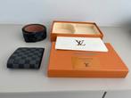 Louis Vuitton Riem & Portemonnee Set, Zo goed als nieuw, Louis Vuitton, Echt leder, Zwart