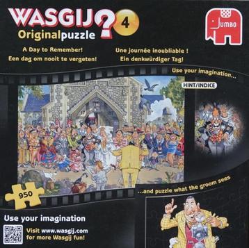 2 leg[puzzels (samen) Nr. 4 en nr. 18 WASGIJ beschikbaar voor biedingen