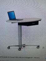 Ovale witte docenten tafel, Huis en Inrichting, Tafels | Eettafels, Ophalen, 100 tot 150 cm, 50 tot 100 cm, Zo goed als nieuw