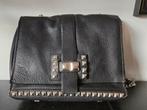 Leren crossbody tas, Sieraden, Tassen en Uiterlijk, Tassen | Damestassen, Ophalen of Verzenden, Zo goed als nieuw, Zwart, Handtas