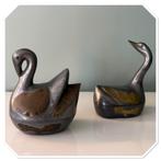 Vintage tinnen Zwanen Doosjes, Ophalen