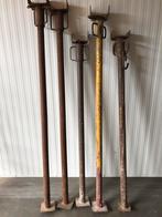 5 bouwstempels! Schroefstempels!, Doe-het-zelf en Verbouw, Steigers, Ophalen of Verzenden, Zo goed als nieuw, Overige typen, Minder dan 2 meter