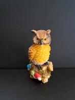 Beeldje uil paddenstoelen, Verzamelen, Beelden en Beeldjes, Ophalen of Verzenden, Gebruikt, Dier