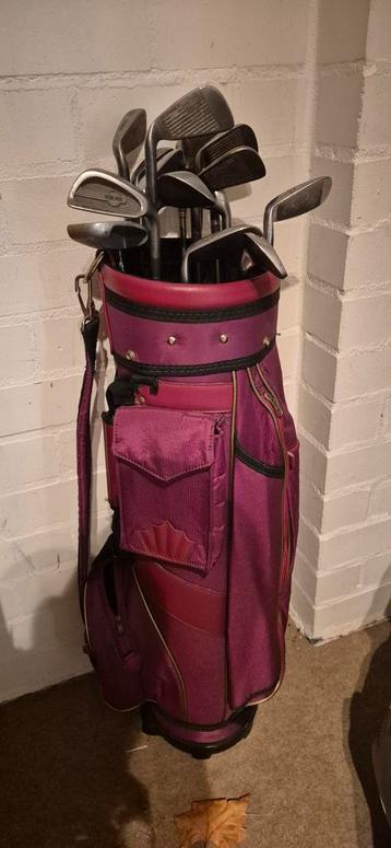 Golfset met tas - Vintage look beschikbaar voor biedingen