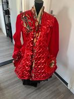 Rood/goud accente nieuwe carnavalsjas maat 42 geheel nieuw., Kleding | Dames, Carnavalskleding en Feestkleding, Carnaval, Maat 42/44 (L)