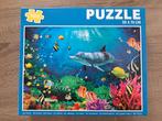 1000 Stukjes Puzzel - Onderwaterwereld met Dolfijn, Ophalen, 500 t/m 1500 stukjes, Nieuw, Legpuzzel