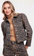 Studio anneloes leopard spijkerjasje L, Kleding | Dames, Ophalen of Verzenden, Zo goed als nieuw