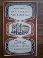 Joost Mendes - Herinnering aan een stad, Ophalen of Verzenden, Nederland