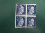 Duitse Rijk  NR 793 Blokje van4 Hitler, Ophalen of Verzenden, Duitse Keizerrijk, Postfris