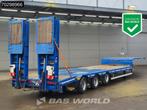 Broshuis 3ASD-18-30/0 Lift + Steering Axle Hydraulic Ramps, Auto's, Stof, Blauw, Overige brandstoffen, Bedrijf
