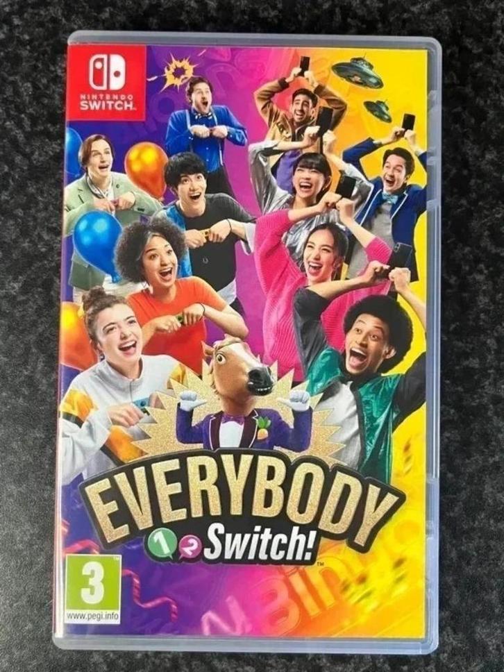 Everybody 1-2 Nintendo Switch PAL game, Spelcomputers en Games, Games | Nintendo Switch, Zo goed als nieuw, Sport, 1 speler, Vanaf 3 jaar