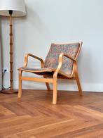 Vintage fauteuil Deens jaren 50/60 Finn Østergaard, Ophalen, Gebruikt, Overige kleuren, Vintage
