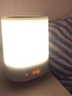 Philips radio-wekker wake-up lamp HF3475, met 26W spaarlamp, Ophalen of Verzenden, Zo goed als nieuw, Digitaal