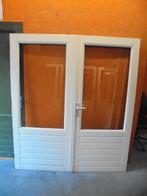 Openslaande buitendeuren met glas, 175,5 x 202 (nr. GP150A), Doe-het-zelf en Verbouw, Deuren en Horren, Ophalen, 120 cm of meer