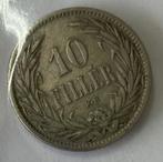 10 filler Hongarije 1894, Postzegels en Munten, Ophalen of Verzenden, Hongarije