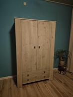 Kleding- en Boekenkast grey wash kinderen, Ophalen, Gebruikt, 100 tot 150 cm, Met lade(s)