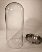 10 Vintage Glazen Stolpen met Aluminium Klep - 1960, Ophalen