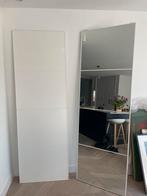IKEA PAX schuifdeuren 150x236 (2x 75) spiegel + wit, Huis en Inrichting, Minder dan 25 cm, Gebruikt, 200 cm of meer, Ophalen