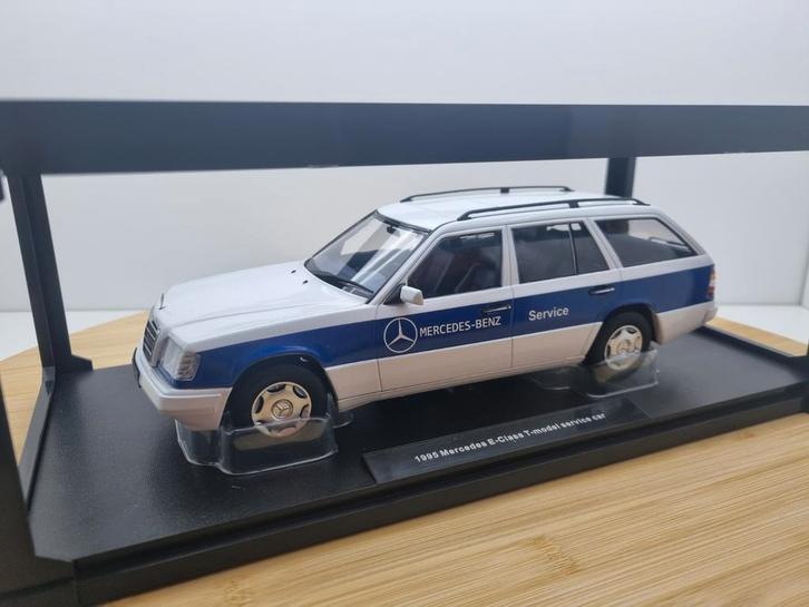 T9 Mercedes E-Klasse S124 E300 T-Model 1:18 Servicewagen, Hobby en Vrije tijd, Modelauto's | 1:18, Nieuw, Auto, Overige merken