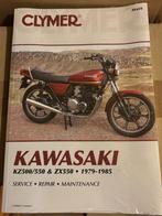 werkplaatshandboek KAWASAKI KZ500/550 ZX550 1979-1985 Clymer, Ophalen of Verzenden, Kawasaki
