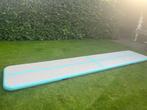 Airtrack 5 meter, Sport en Fitness, Turnen, Kindermaat 122 t/m 140, Ophalen of Verzenden, Zo goed als nieuw, Materiaal