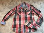 Mooi Nieuw trendy ruit overhemd v. Twinlife mt L zwart/rood, Zwart, Nieuw, Ophalen of Verzenden, Halswijdte 41/42 (L)
