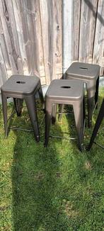 TE KOOP  ZGA NIEUWE 4 BARKRUKKEN, Huis en Inrichting, Barkrukken, 2 krukken, Ophalen of Verzenden, Zo goed als nieuw, 60 tot 90 cm