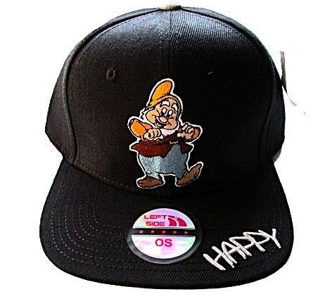 Happy zeven dwergen disney snapback cap, Info@taurusvintage.nl, Disney, Weg en Land, Nieuw
