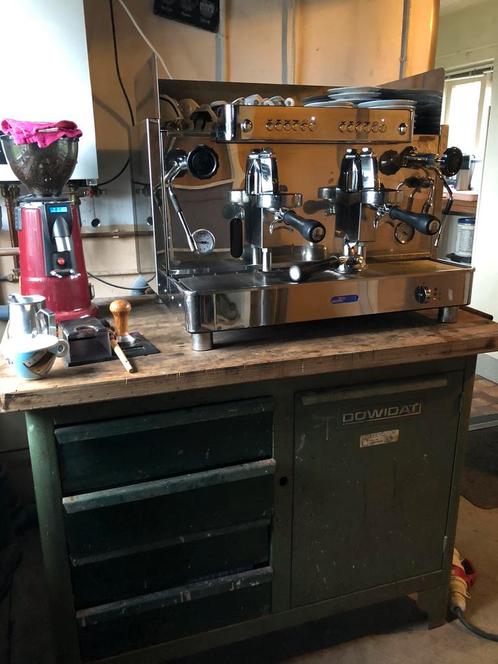 barista horeca koffie espresso vibiemme vbm pid machine 2 gr, Witgoed en Apparatuur, Koffiezetapparaten, Gebruikt, Gemalen koffie