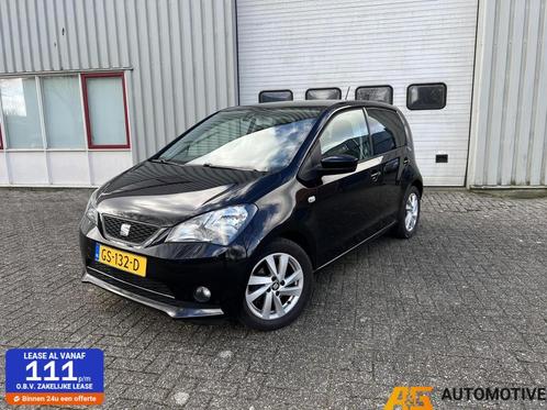 Seat Mii 1.0 Style Sport 2015 Zwart| 5DRS | Airco | Cruise |, Auto's, Seat, Bedrijf, Te koop, Mii, ABS, Airbags, Airconditioning