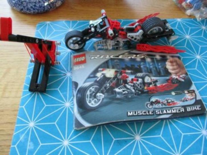 lego bouwset Racers 8645 compleet Motor fraai, Kinderen en Baby's, Speelgoed | Duplo en Lego, Nieuw, Lego, Complete set, Ophalen of Verzenden