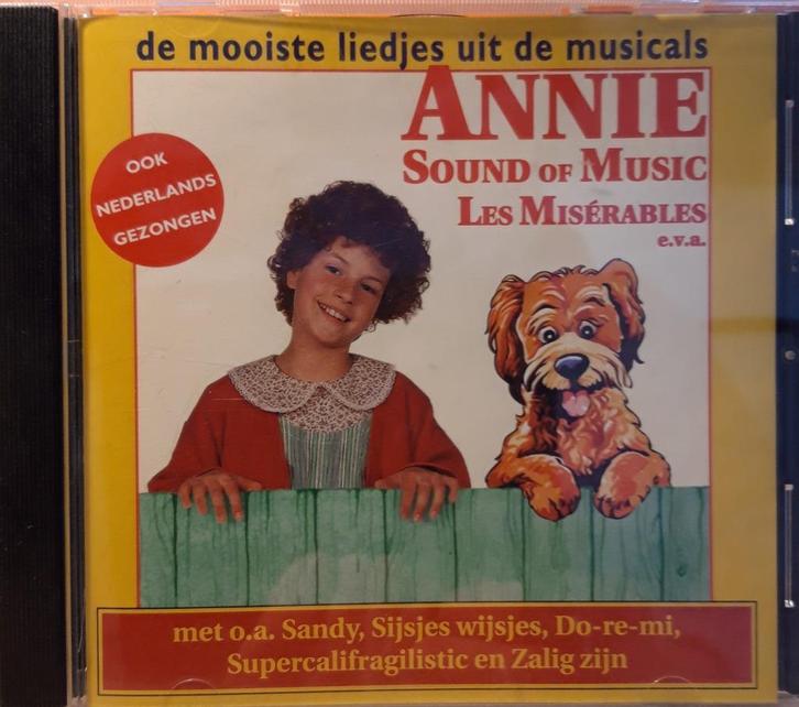 De mooiste liedjes uit de musical Annie,, Cd's en Dvd's, Cd's | Filmmuziek en Soundtracks, Zo goed als nieuw, Ophalen of Verzenden