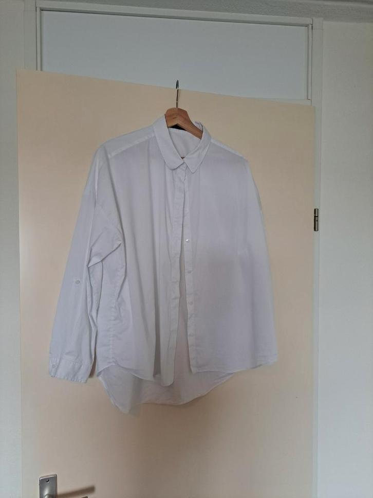 Witte blouse FFC 38, Kleding | Dames, Blouses en Tunieken, Zo goed als nieuw, Maat 38/40 (M), Wit, Ophalen of Verzenden