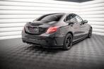 Voorlip diffuser sideskirts C-Klasse AMG-Line Sedan W205 18+, Auto diversen, Tuning en Styling, Ophalen of Verzenden