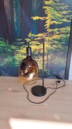 Tafellamp, zwart, geel/goud, Light and Living, Huis en Inrichting, Ophalen, Zo goed als nieuw, Minder dan 50 cm