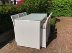 loungeset Genua Barset Wit, Ophalen, Kunststof, 6 zitplaatsen, Nieuw