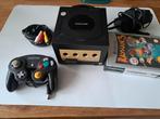 Nintendo Gamecube, Spelcomputers en Games, Spelcomputers | Nintendo GameCube, Ophalen, Gebruikt, Zwart, Met games