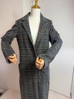 Grijze geruite jas - EDC esprit Maat M, Kleding | Dames, Jassen | Zomer, Ophalen of Verzenden, Zo goed als nieuw, Maat 38/40 (M)