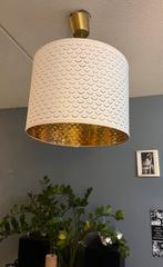 Nymö Ikea lamp, wit met goud., Ophalen, Gebruikt, Minder dan 50 cm