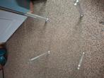 Tafel, Vierkant, Ophalen, 45 tot 60 cm, Glas