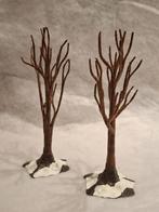 2x kerstdorp bomen, Ophalen, Gebruikt