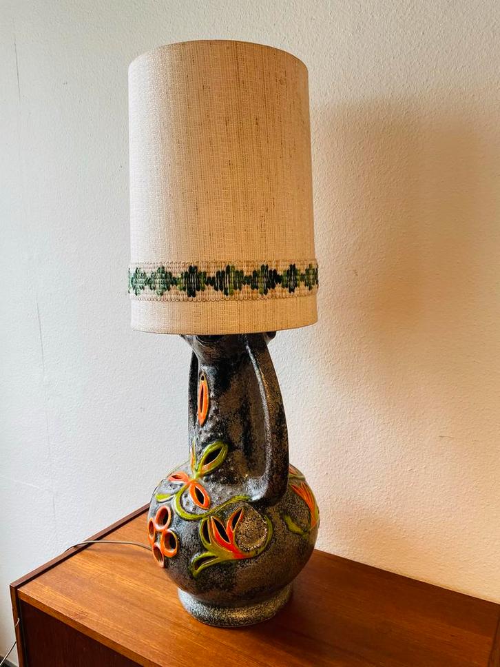 Vintage West Germany Lamp jaren 60, Antiek en Kunst, Antiek | Lampen, Ophalen